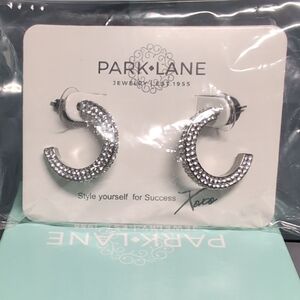 Park Lane Silver Hoop Earrings